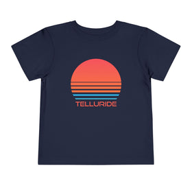 Telluride, Colorado Toddler T-Shirt - Retro 80s Toddler Telluride Shirt