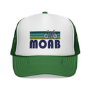 Moab, Utah Retro Bike Trucker Hat - Vintage Style Moab Cap-2