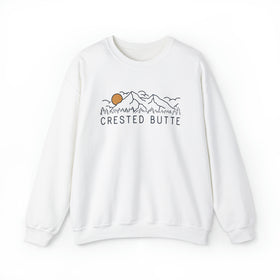 Crested Butte, Colorado Sweatshirt - Unisex Crewneck Crested Butte Sweatshirt