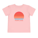 Portland, Oregon Toddler T-Shirt - Retro 80s Toddler Portland Shirt-5