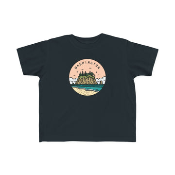 Washington Toddler T-Shirt - Unisex Toddler Washington Shirt - 0
