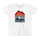 Estes Park, Colorado Youth Shirt - Retro Mountain Estes Park Kid's T-Shirt-2