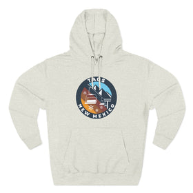 Buy oatmeal-heather Premium Taos, New Mexico Ski Lift Hoodie