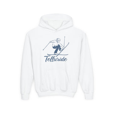 Telluride, Colorado Youth Hoodie - Snow Ski Kids Telluride Hooded Sweatshirt