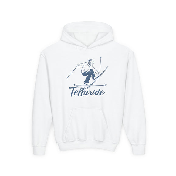 Telluride, Colorado Youth Hoodie - Snow Ski Kids Telluride Hooded Sweatshirt