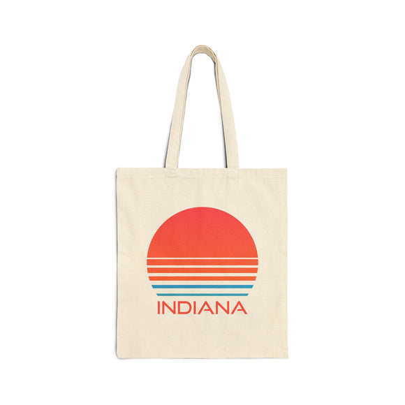 Indiana Cotton Canvas Indiana Tote Bag - Retro 80s
