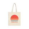Indiana Cotton Canvas Indiana Tote Bag - Retro 80s