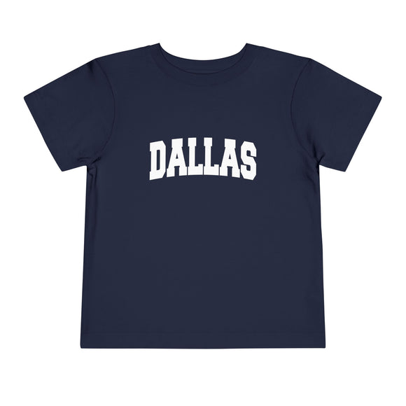 Dallas, Texas Toddler Graphic Tee - Kids Dallas Vacation T-Shirt