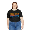 Oregon T-Shirt - Mountain Sunset Unisex Oregon Shirt