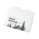 Aspen, Colorado Sweatshirt - Unisex Retro Ski Mountain Gondola Aspen Sweatshirt-6