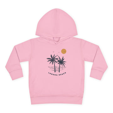 Buy pink Laguna Beach, California Toddler Hoodie - Unisex Laguna Beach Toddler Sweatshirt