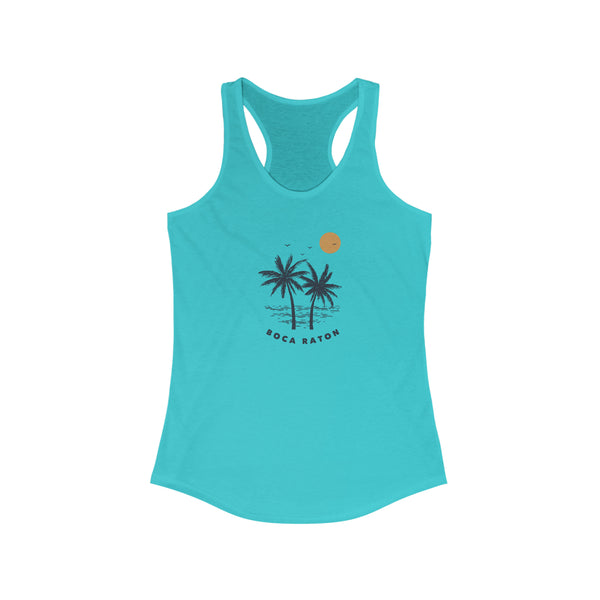 Boca Raton, Florida Women's Racerback Tank Top