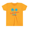Santa Barbara, California Youth Shirt - Retro Palm Tree Santa Barbara Kid's T-Shirt