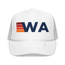 Washington Trucker Hat - WA Abbr retro cap-5
