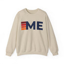 Maine Retro Sweatshirt | Retro Stripes Maine-2