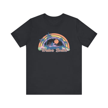 Buy vintage-black Wailea Beach, Hawaii T-Shirt - Retro Beach Unisex Wailea Beach Shirt