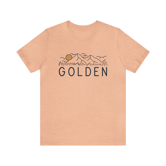 Golden, Colorado T-Shirt - Retro Unisex Golden Shirt