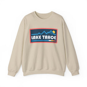 Lake Tahoe, California Sweatshirt - Mountain Graphic Crewneck - 0