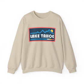 Lake Tahoe, California Sweatshirt - Mountain Graphic Crewneck