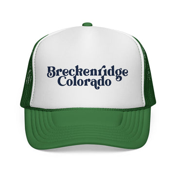Breckenridge, Colorado Retro Trucker Hat - 0
