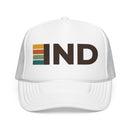 Indianapolis, Indiana Trucker Hat - IND Abbr retro cap-6