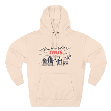 Buy pale-pink Premium Taos, New Mexico Après-ski Hoodie - Unisex Sweatshirt