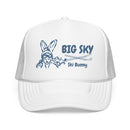 Big Sky, Montana Ski Bunny Trucker Hat-9