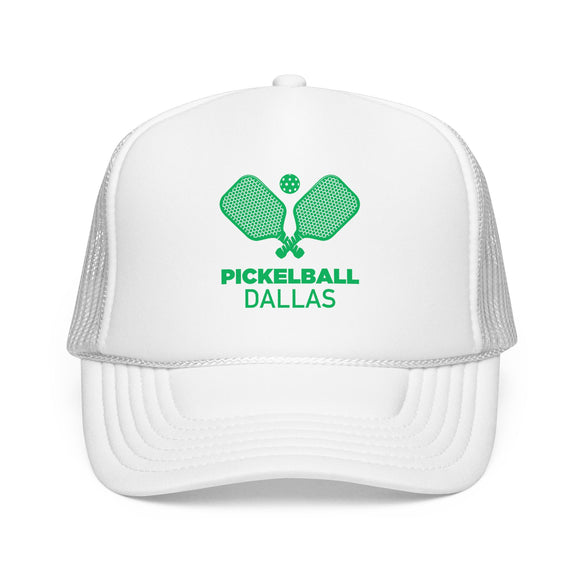 Dallas, Texas Pickleball Trucker Hat - Foam Dallas Cap