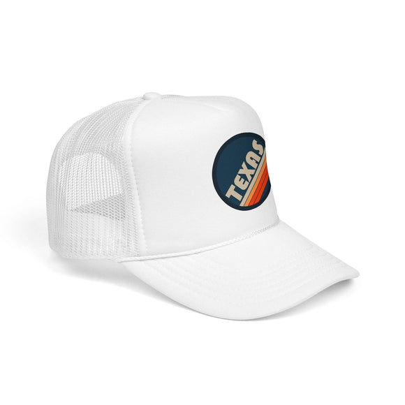 Kids Texas Retro Trucker Hat - Youth Snapback Cap