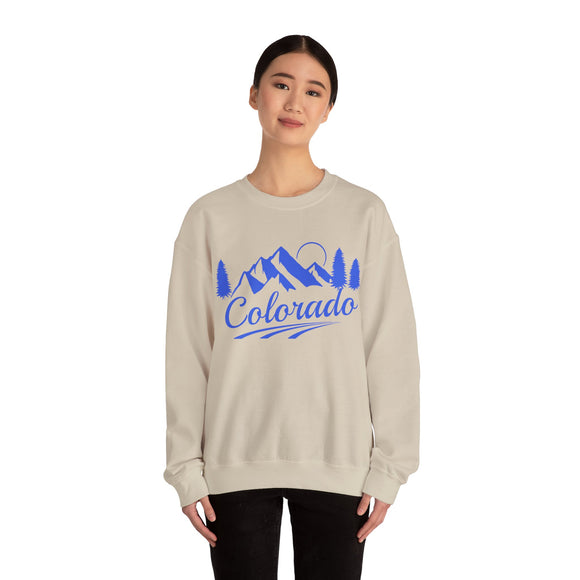 Colorado Sweatshirt - Unisex Mountain Colorado Sweatshirt
