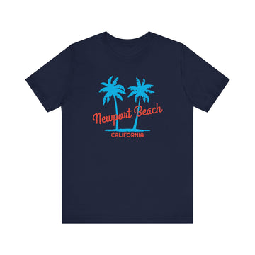 Buy navy Newport Beach, California T-Shirt - Unisex Newport Beach Shirt