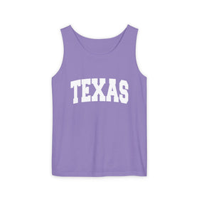 Buy violet Texas Tank Top Unisex | Comfort Colors - 100% Cotton