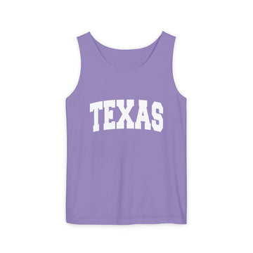 Buy violet Texas Tank Top Unisex | Comfort Colors - 100% Cotton
