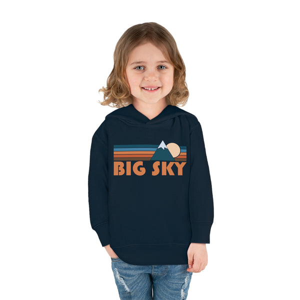 Big Sky, California Toddler Hoodie - Unisex Big Sky Toddler Sweatshirt