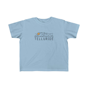 Telluride, Colorado Toddler T-Shirt - Toddler Telluride Shirt - 0