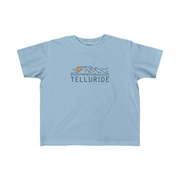 Telluride, Colorado Toddler T-Shirt - Toddler Telluride Shirt