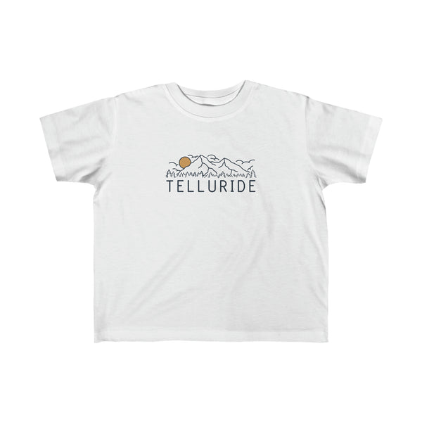 Telluride, Colorado Toddler T-Shirt - Toddler Telluride Shirt