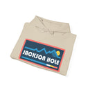 Jackson Hole, Wyoming Hoodie - Unisex Sun Jackson Hole Hoodie Graphic Sweatshirt-11