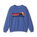 Montpelier, Vermont Sweatshirt Retro Mountains, Montpelier Unisex Crewneck, Vintage Cozy Jumper, Gift for Outdoor Lovers-5