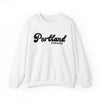Portland, Oregon Sweatshirt - Unisex Retro Crewneck Portland Sweatshirt