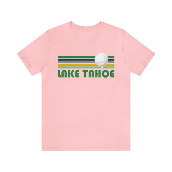 Golf Lake Tahoe, California T-Shirt - Retro Golf Unisex Lake Tahoe Shirt