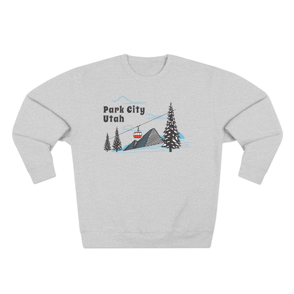Premium Park City, Utah Sweatshirt Unisex Crewneck, Premium Sweatshirt, Crewneck Jumper, Ski Resort Apparel