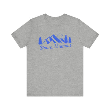 Stowe, Vermont T-Shirt - Retro Mountain Unisex Stowe Shirt