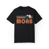 Moab, Utah Graphic Tee, Comfort Colors Retro Unisex Moab T shirt, Mountain Adventure Shirt