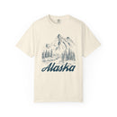 Alaska Graphic Tee - Mountain Illustration Alaska T Shirt-1