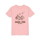 Angel Fire, New Mexico Youth T-Shirt — Vintage Gondola Ski Mountain Tee-4