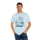 Bend, Oregon Graphic Tee - Mountain Illustration Bend T Shirt-17