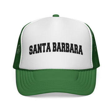 Buy green Santa Barbara, California Collegiate Style Trucker Hat