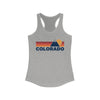 Colorado Women's Racerback Tank Top - Mountain Lover Sleeveless Shirt, Women's Colorado Hiking Tank