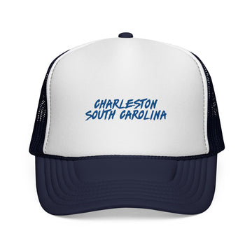 Buy dark-navy Charleston Trucker Cap | South Carolina Hat